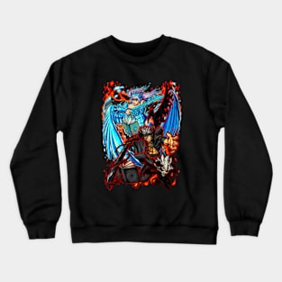 Black Bulls Duo Fanart Crewneck Sweatshirt